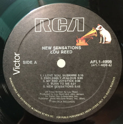Lou Reed : New Sensations (LP, Album)