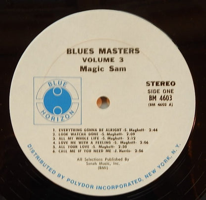 Magic Sam : Blues Masters  (LP, Comp, Ltd, RE)