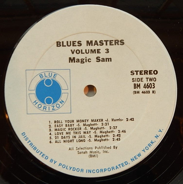 Magic Sam : Blues Masters  (LP, Comp, Ltd, RE)