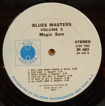 Magic Sam : Blues Masters  (LP, Comp, Ltd, RE)