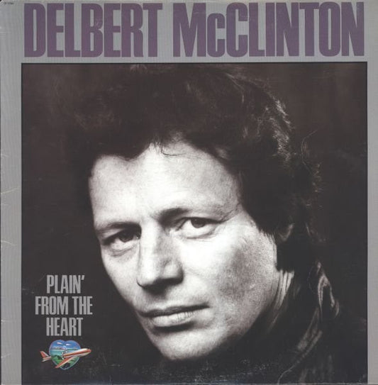 Delbert McClinton : Plain' From The Heart (LP, Album)