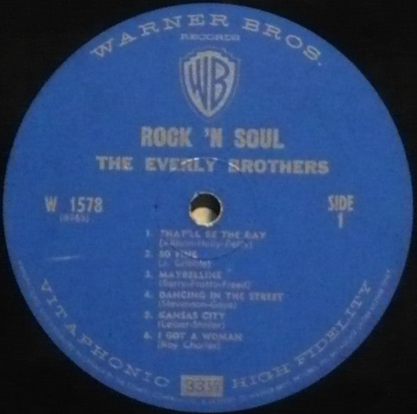 The Everly Brothers* : Rock 'n Soul (LP, Album, Mono)