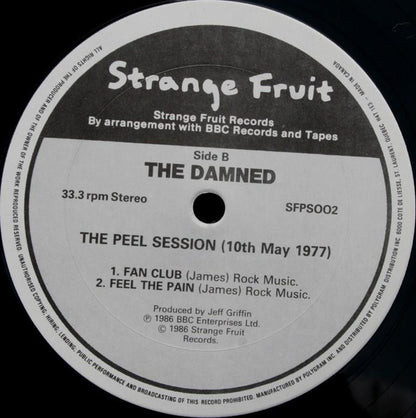 The Damned : The Peel Sessions (12", EP)