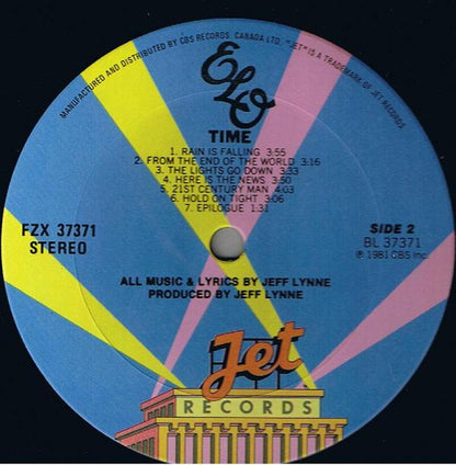 ELO* : Time (LP, Album)