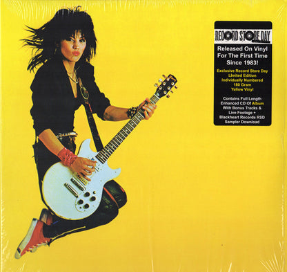 Joan Jett And The Blackhearts* : Album (LP, Album, RE, Yel + CD, Album, Enh + RSD, Ltd, Nu)