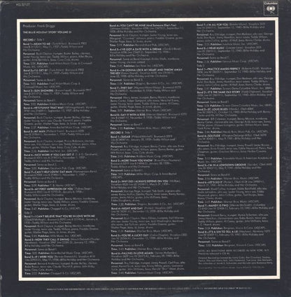 Billie Holiday : The Billie Holiday Story Volume III (2xLP, Album, Comp, Mono, RE)