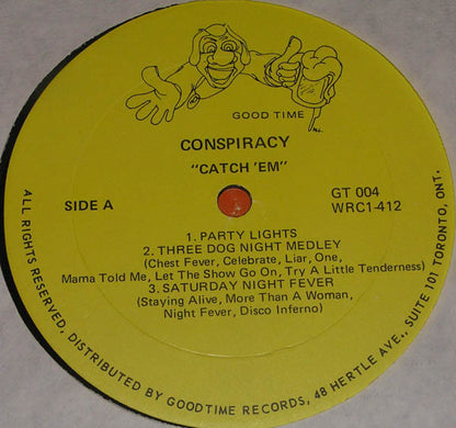 Conspiracy (22) : Live At Alexander "Catch 'Em" (LP, Album)