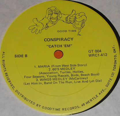 Conspiracy (22) : Live At Alexander "Catch 'Em" (LP, Album)