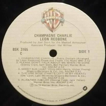 Leon Redbone : Champagne Charlie (LP, Album)