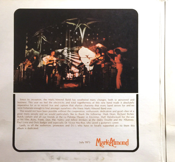 Mark-Almond : 73 (LP, Album, Gat)