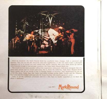 Mark-Almond : 73 (LP, Album, Gat)