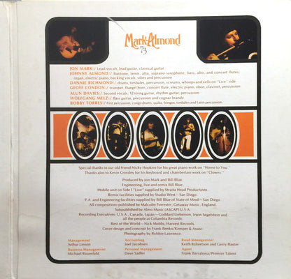 Mark-Almond : 73 (LP, Album, Gat)