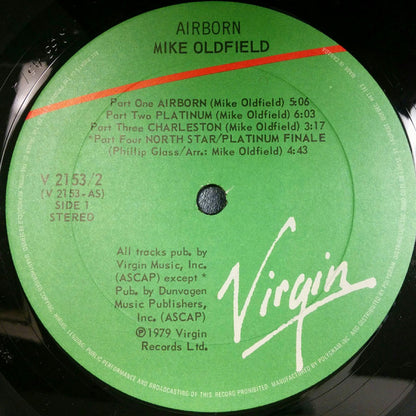Mike Oldfield : Airborn (2xLP, Album)