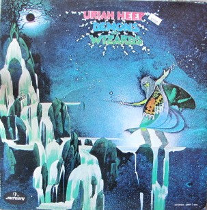 Uriah Heep : Demons And Wizards (LP, Album, RE, Tri)