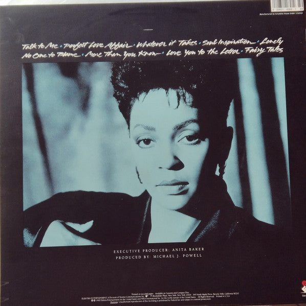 Anita Baker : Compositions (LP, Album, Club, CRC)