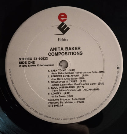 Anita Baker : Compositions (LP, Album, Club, CRC)