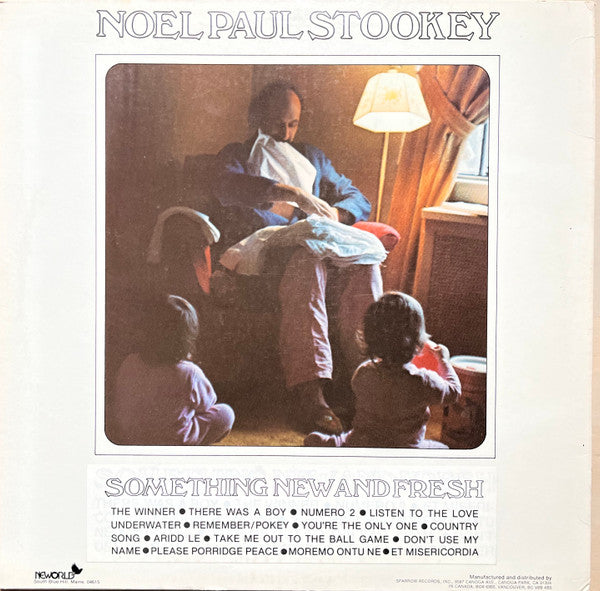 Noel Paul Stookey : Something New And Fresh (LP, Album)
