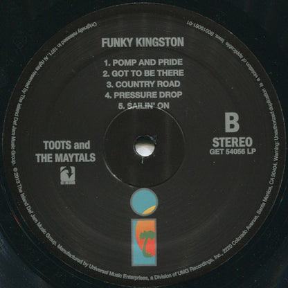 Toots & The Maytals : Funky Kingston (LP, Album, RE)