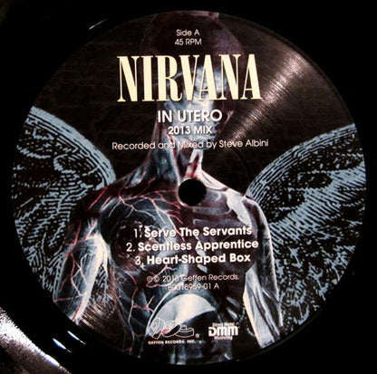 Nirvana : In Utero (2013 Mix) (2x12", Album, RSD, Gat)