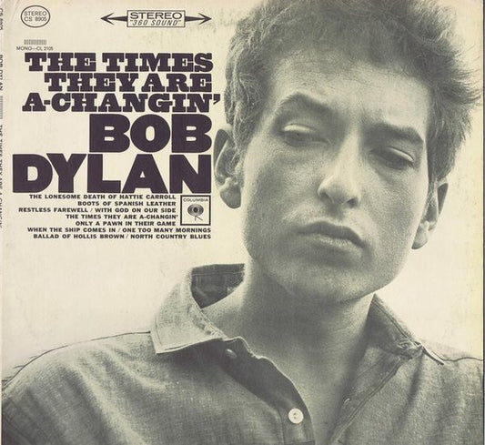Bob Dylan : The Times They Are A-Changin' (LP, Album)