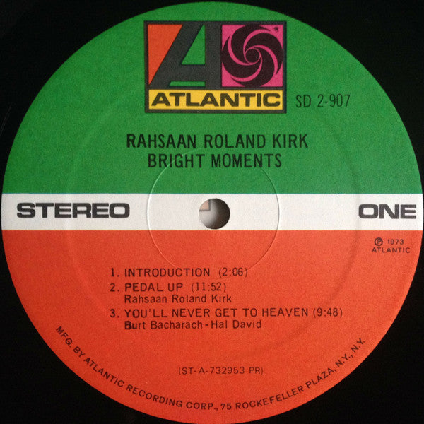 Rahsaan Roland Kirk* : Bright Moments (2xLP, Album, Gat)