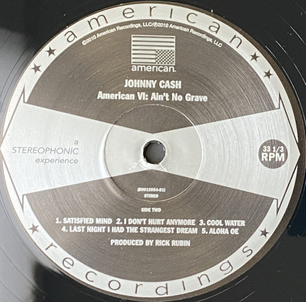 Johnny Cash : American VI: Ain't No Grave (LP, Album, RE, 180)