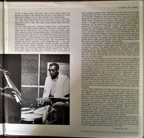 The Modern Jazz Quartet : On Tour (LP, Album, RE)