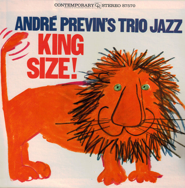 André Previn's Trio Jazz* : King Size! (LP, Album, Bla)