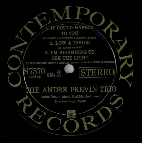 André Previn's Trio Jazz* : King Size! (LP, Album, Bla)
