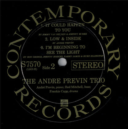 André Previn's Trio Jazz* : King Size! (LP, Album, Bla)