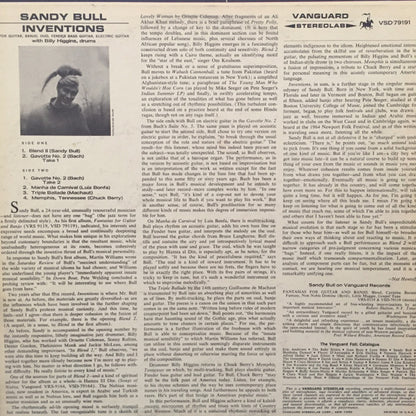 Sandy Bull : Inventions (LP, Album, RE)