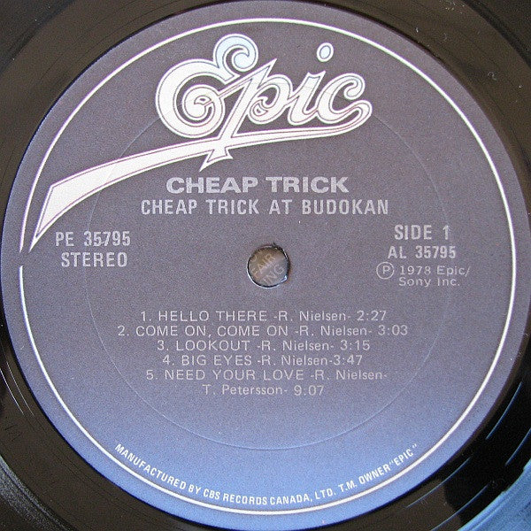 Cheap Trick : At Budokan (LP, Album, Gat)