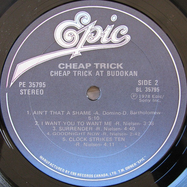 Cheap Trick : At Budokan (LP, Album, Gat)