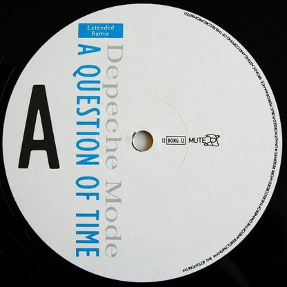 Depeche Mode : A Question Of Time (Extended Remix) (12", Single, MPO)