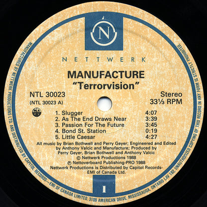 Manufacture : Terrorvision (LP, Album)