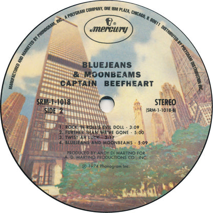 Captain Beefheart And The Magic Band : Bluejeans & Moonbeams (LP, Album, RE)