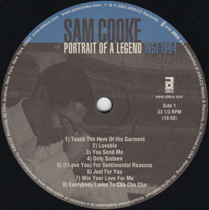 Sam Cooke : Portrait Of A Legend 1951-1964 (2xLP, Comp, RE, 180)
