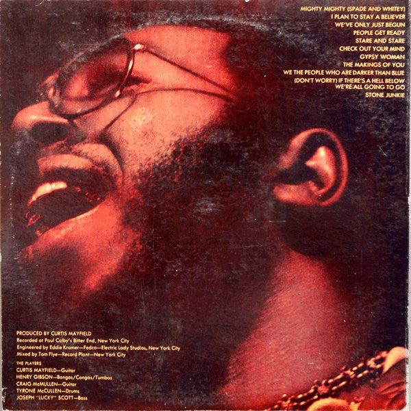 Curtis Mayfield : Curtis / Live! (2xLP, Album, Ame)