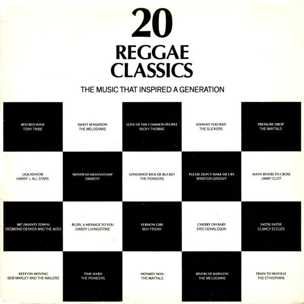 Various : 20 Reggae Classics (LP, Comp, Blu)