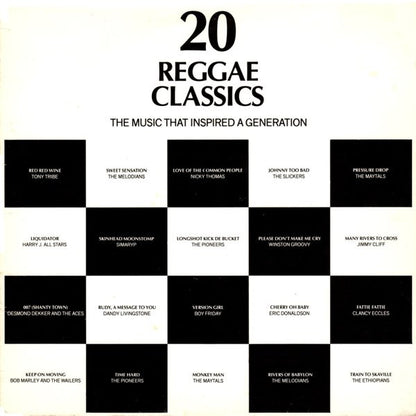 Various : 20 Reggae Classics (LP, Comp, Blu)
