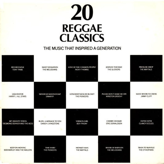 Various : 20 Reggae Classics (LP, Comp, Blu)