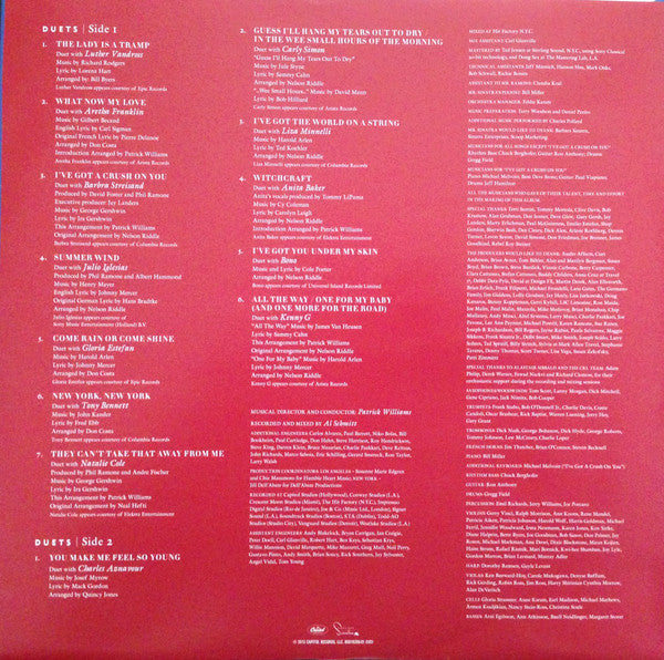 Sinatra* : Duets (Twentieth Anniversary) (LP, Album, RE, RM, 180 + LP, Album, RE, RM, 180 + )