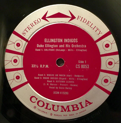 Duke Ellington And His Orchestra : Ellington Indigos (LP, Album)