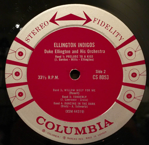 Duke Ellington And His Orchestra : Ellington Indigos (LP, Album)