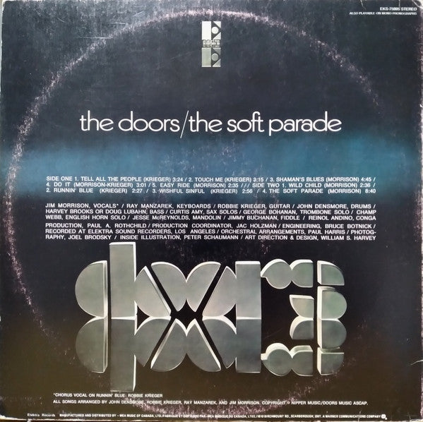 The Doors : The Soft Parade (LP, Album, RE, Gat)