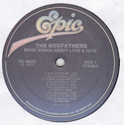 The Godfathers : More Songs About Love & Hate (LP, Album)