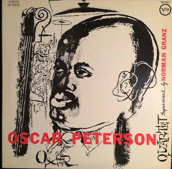 Oscar Peterson Quartet* : The Oscar Peterson Quartet #1 (LP, Album, Mono, Club, RE)