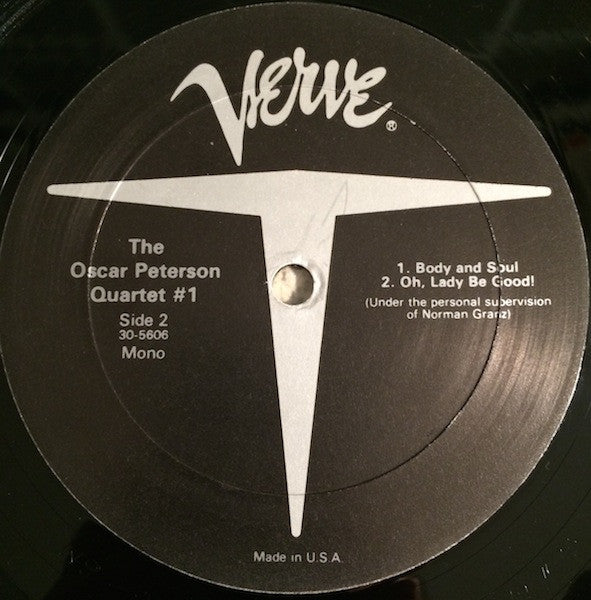 Oscar Peterson Quartet* : The Oscar Peterson Quartet #1 (LP, Album, Mono, Club, RE)