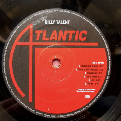 Billy Talent : Billy Talent (LP, Album)