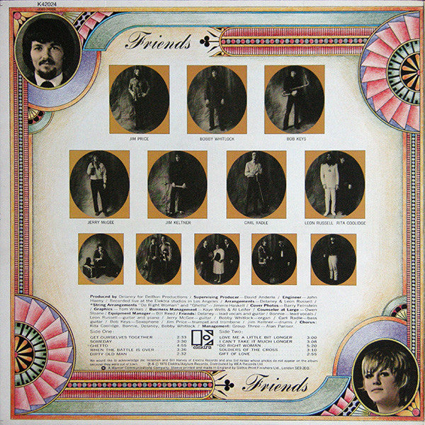 Delaney & Bonnie : Accept No Substitute (LP, Album, RE)